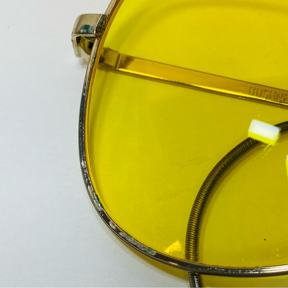 Bushnell Shooting Glasses Bausch & Lomb Aviator Impact Resist Vtg Org. Case READ - Picture 3 of 16